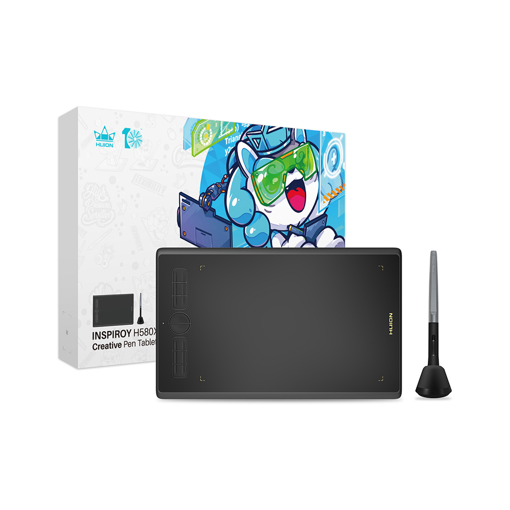 Графічний планшет Huion Inspiroy H580X (H580X) Diawest