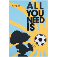 Блокнот Kite Snoopy 50 листов, А5 клетка (SN21-194-4) Diawest