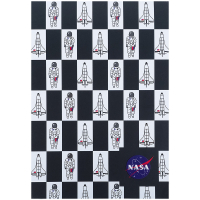 Блокнот Kite NASA 50 листов, А5 клетка (NS21-194-1) Diawest