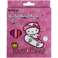 Фломастери Kite Hello Kitty , 12 кольорів (HK21-047) Diawest
