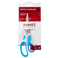 Ножницы Axent Shell, 18 см, бело-голубые (6304-02-A) Diawest