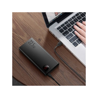 Батарея універсальна Baseus Adaman Metal 20000mAh, PD/22.5W, QC/3.0, Lightning (PPAD000101) Diawest