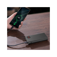 Батарея універсальна Baseus Adaman Metal 20000mAh, PD/22.5W, QC/3.0, Lightning (PPAD000101) Diawest