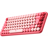 Клавиатура Logitech POP Keys Wireless Mechanical Keyboard Rose (920-010718) Diawest
