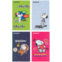Блокнот Kite Snoopy 50 листов, А6 нелинированный (SN21-195) Diawest