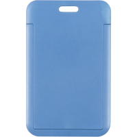 Бейдж Axent слайдер вертикальный, 54х85мм, дымчатый синий (4500V-02-A) Diawest