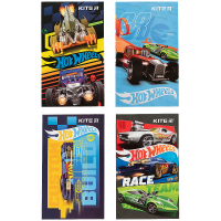 Блокнот Kite Hot Wheels 50 листов, А6 нелинированный (HW21-195) Diawest