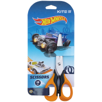 Ножиці Kite з гумовими вставками Hot Wheels, 13 см (HW21-016) Diawest