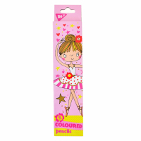 Олівці кольорові Yes Rachel Ballerina 6 кол. (290519) Diawest