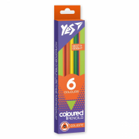 Олівці кольорові Yes Erudite 6 кол. (290641) Diawest