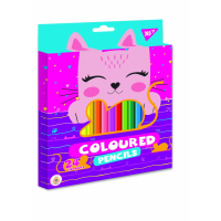 Олівці кольорові Yes Cats 24 кол. (290602) Diawest