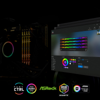 Модуль памяти для компьютера DDR4 8GB 4000 MHz Fury Renegade RGB Kingston (KF440C19RBA/8) Diawest