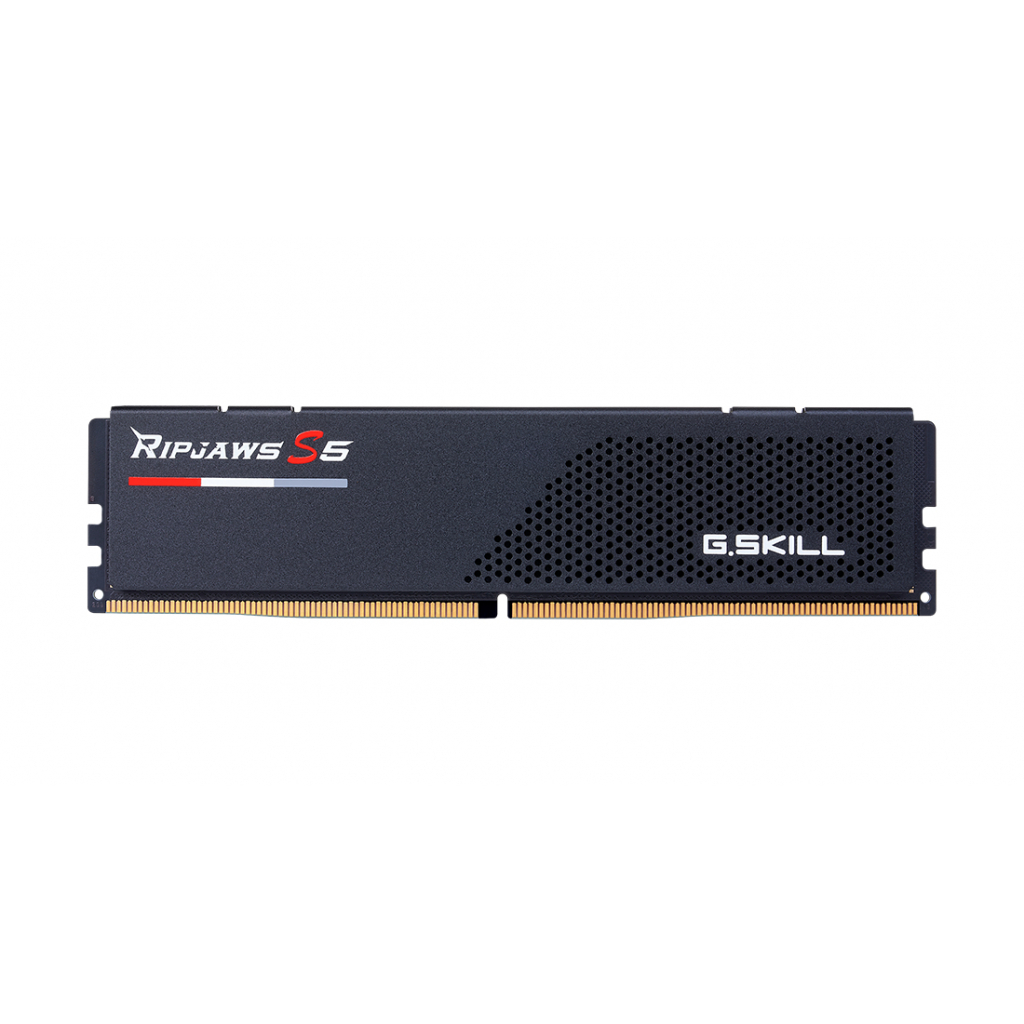 Модуль пам'яті для комп'ютера DDR5 32GB (2x16GB) 5600 MHz Ripjaws S5 Black G.Skill (F5-5600J4040C16GX2-RS5K) Diawest