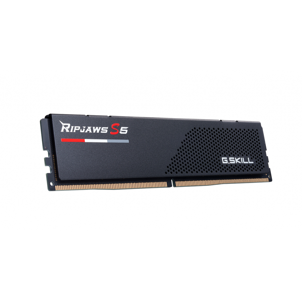 Модуль пам'яті для комп'ютера DDR5 32GB (2x16GB) 5600 MHz Ripjaws S5 Black G.Skill (F5-5600J4040C16GX2-RS5K) Diawest