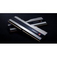 Модуль памяти для компьютера DDR5 32GB (2x16GB) 5600 MHz Trident Z5 RGB Silver G.Skill (F5-5600J4040C16GX2-TZ5RS) Diawest