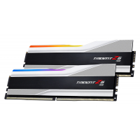 Модуль памяти для компьютера DDR5 32GB (2x16GB) 5600 MHz Trident Z5 RGB Silver G.Skill (F5-5600J3636C16GX2-TZ5RS) Diawest