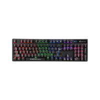 Клавіатура Xtrike GK-980 6 colors-LED Mechanical Red Switch USB Black (GK-980) Diawest