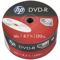 Диск DVD HP DVD-R 4.7GB 16X 50шт (69303/DME00070-3) Diawest