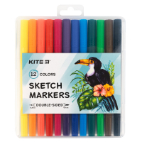 Маркер Kite sketch, 12 цветов (K22-044) Diawest