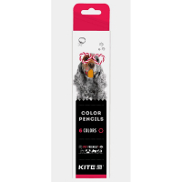 Карандаши цветные Kite Dogs 6 шт (K22-050-1) Diawest