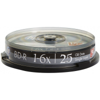 Диск BD HP BD-R 25GB 6X 10шт (69321/BRE00071-3) Diawest