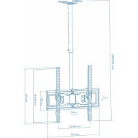 Кронштейн Walfix CM-41B Diawest