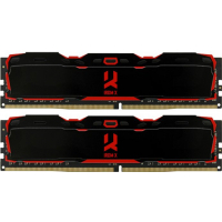 Модуль пам'яті для комп'ютера DDR4 32GB (2x16GB) 3200 MHz IRDM Black Goodram (IR-X3200D464L16A/32GDC) Diawest