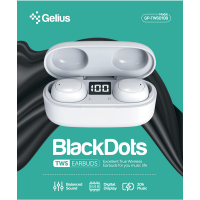 Навушники Gelius Pro BlackDots GP-TWS010B White (00000088856) Diawest