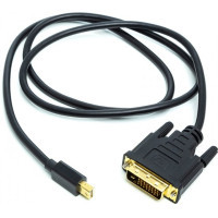 Кабель мультимедийный miniDisplayPort (M) to DVI (M) 1.0m PowerPlant (CA912148) Diawest
