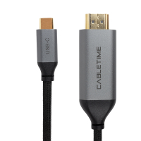 Перехідник USB-C to HDMI, 4K, Ultra HD, V2.0 1.8m PowerPlant (CA913350) Diawest
