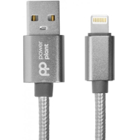 Дата кабель USB 2.0 AM to Lightning 1.0m PowerPlant (CA912322) Diawest