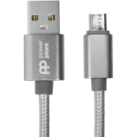 Дата кабель USB 2.0 AM to Micro 5P 1.0m PowerPlant (CA912339) Diawest