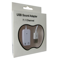 Звуковая плата Dynamode USB 8(7.1) каналов 3D RTL (USB-SOUND7-WHITE) Diawest