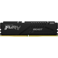 Модуль пам'яті для комп'ютера DDR5 16GB 6000 MHz Beast Black Kingston Fury (ex.HyperX) (KF560C40BB-16) Diawest