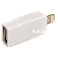 Перехідник OTG USB 2.0 to Lightning PowerPlant (CA910403) Diawest
