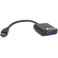 Переходник USB 3.0 M to VGA F PowerPlant (CA910380) Diawest