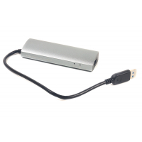 Перехідник USB 3.0 3 port + Gigabit Ethernet PowerPlant (CA910564) Diawest