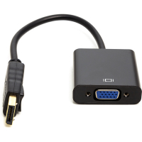 Перехідник DisplayPort (M) to VGA (F), 0.15m PowerPlant (CA911875) Diawest