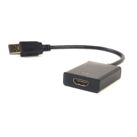 Перехідник USB 3.0 M to HDMI female PowerPlant (CA910373) Diawest