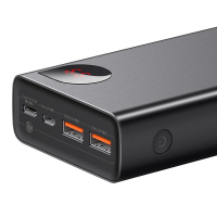 Батарея універсальна Baseus Adaman Metal 20000mAh, PD/65W, QC/3.0, USB-C, 2*USB-A (PPIMDA-D01) Diawest