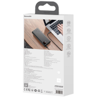 Батарея універсальна Baseus Adaman Metal 20000mAh, PD/65W, QC/3.0, USB-C, 2*USB-A (PPIMDA-D01) Diawest