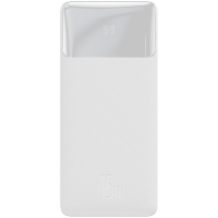 Батарея универсальная Baseus Bipow 30000mAh, PD/15W, QC/3.0, USB-C, 2*USB-A, white (PPDML-K02) Diawest