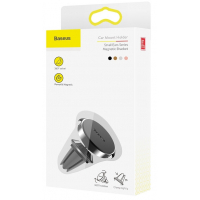 Универсальный автодержатель Baseus Small ears series Magnetic suction bracket (Air outlet type) (SUER-A01) Diawest