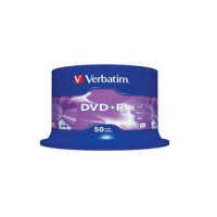 Диск DVD Verbatim 4.7Gb 16X CakeBox 50штWidePrintable (43512) Diawest