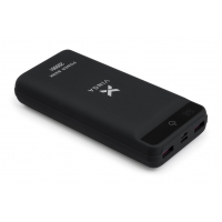 Батарея универсальная Vinga 20000 mAh QC3.0 Display soft touch black (VPB2QLSBK) Diawest