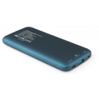Батарея універсальна Vinga 10000 mAh Wireless QC3.0 PD soft touch blue (BTPB3510WLROBL) Diawest