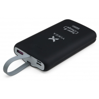 Батарея універсальна Vinga 10000 mAh SuperQC soft touch w/cable 22.5W black (VPB1SQSCBK) Diawest