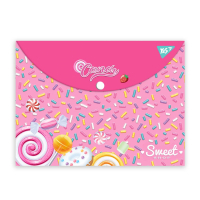 Папка - конверт Yes на кнопке А4 Sweet Cream (492015) Diawest