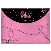 Папка - конверт Yes на кнопке А4 Little Witch (491822) Diawest