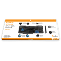 Клавіатура Piko KB-106 USB Black (1283126467097) Diawest